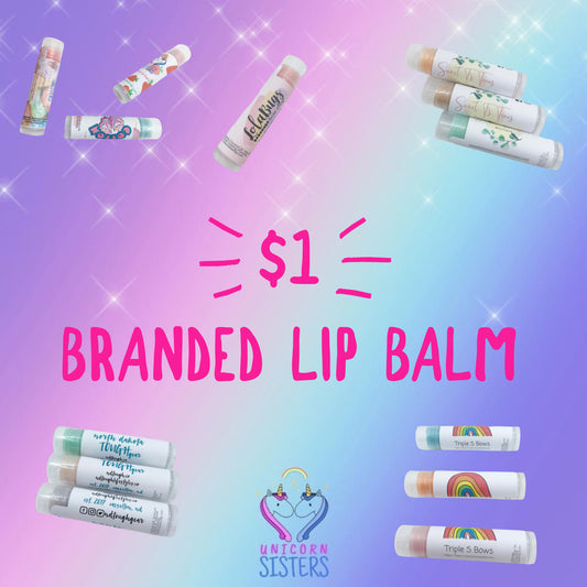 $1 BRANDED LIP BALM SALE