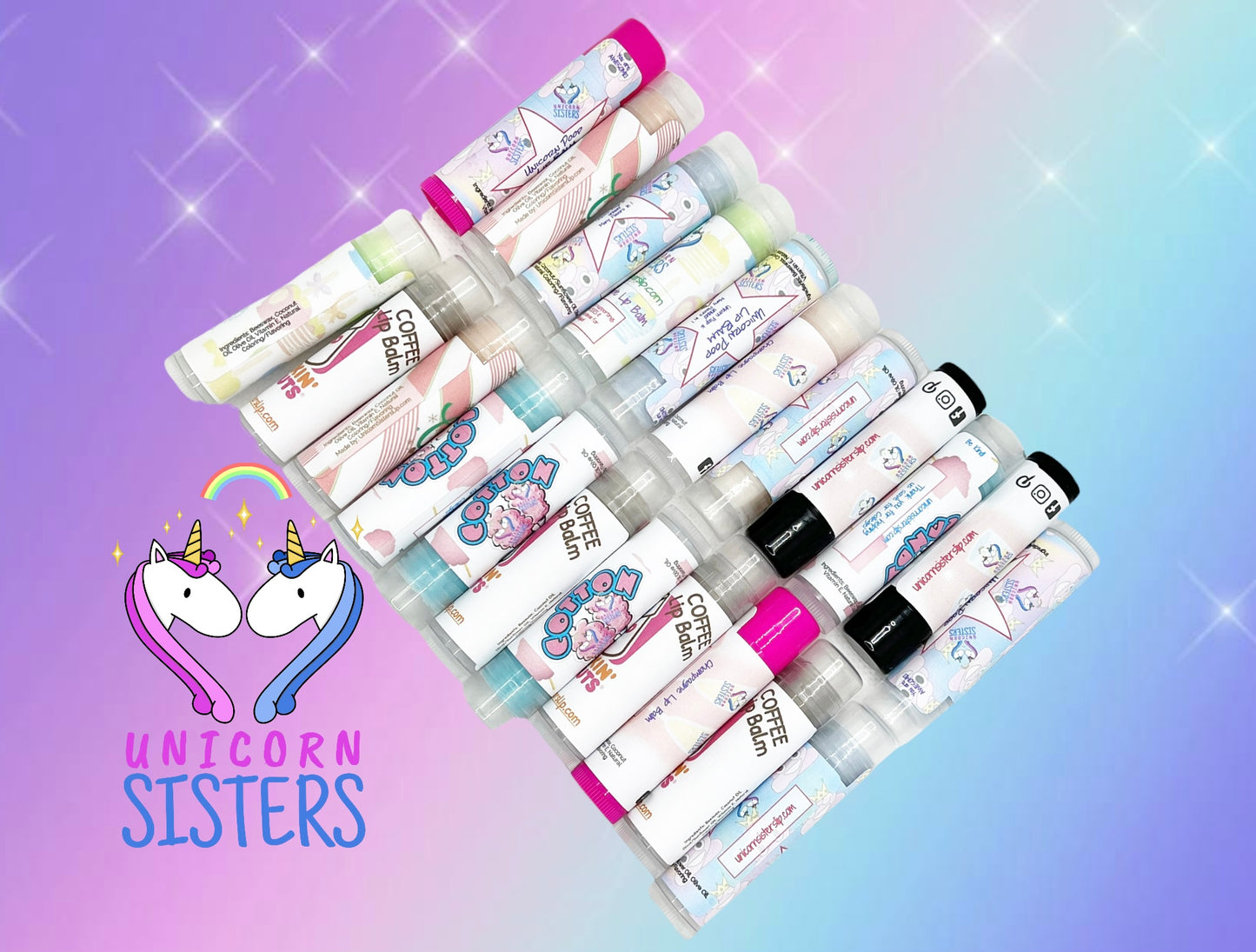 $1 Unicorn Sisters Lip Balm - Retail