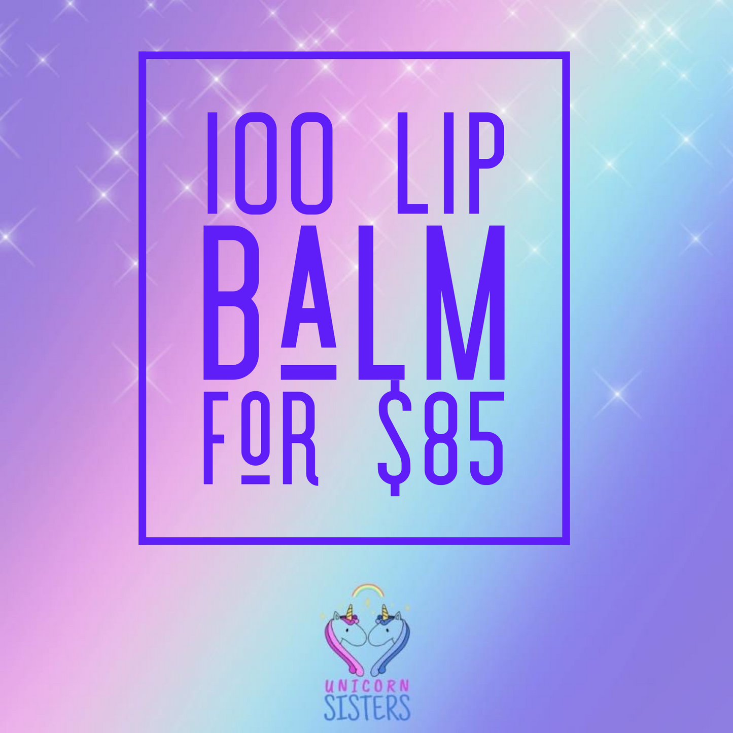 💯 100 Branded Lip Balm for $85